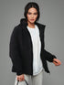 Damen Hochhalsjacke für den Winter - Bequemes und vielseitiges Outdoor-Oberteil mit Taschen